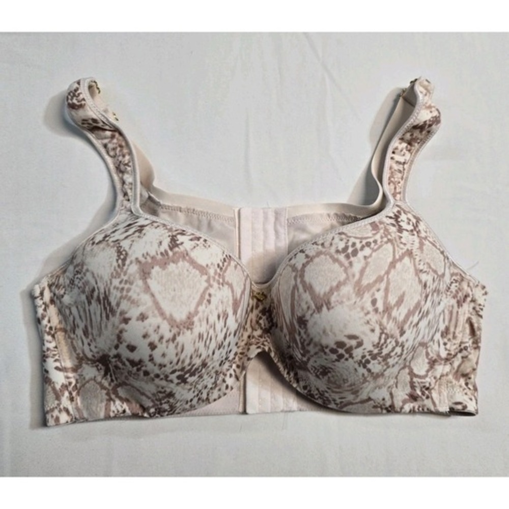 ashley stewart butterfly bra 40 DD Underwire Multicolor Lined